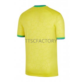 Herre Fotballdrakter Brasil Hjemme VM 2022 Kortermet